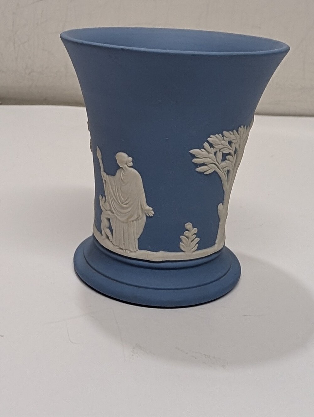 Wedgwood Jasper Vase Trumpet Cup England Victorian - Picture 12 of 14